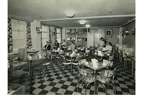 Dining room Senior Citizens Club 1950s