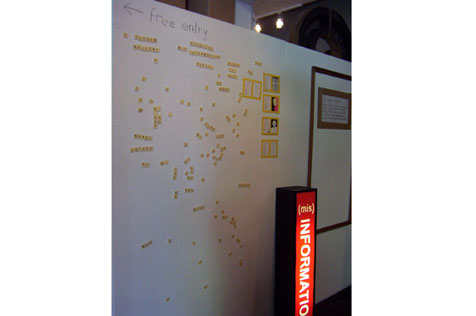 (mis)Information Bureau display