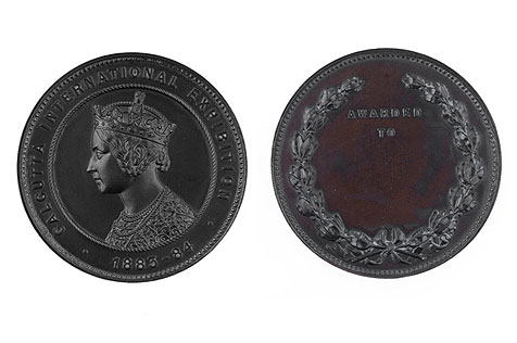 Medal, Calcutta Jubilee International Exhibition 1883