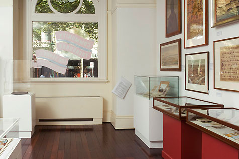 Ephemera on display at Community Treasures: 100 years of the Royal Historical Society of Victoria