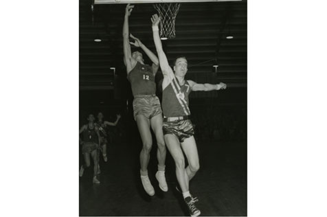 Formosa v. Australia in basketball at the 1956 Olympic Games