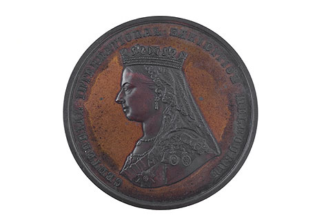 Medal, Centennial International Exhibition, Melbourne 1888