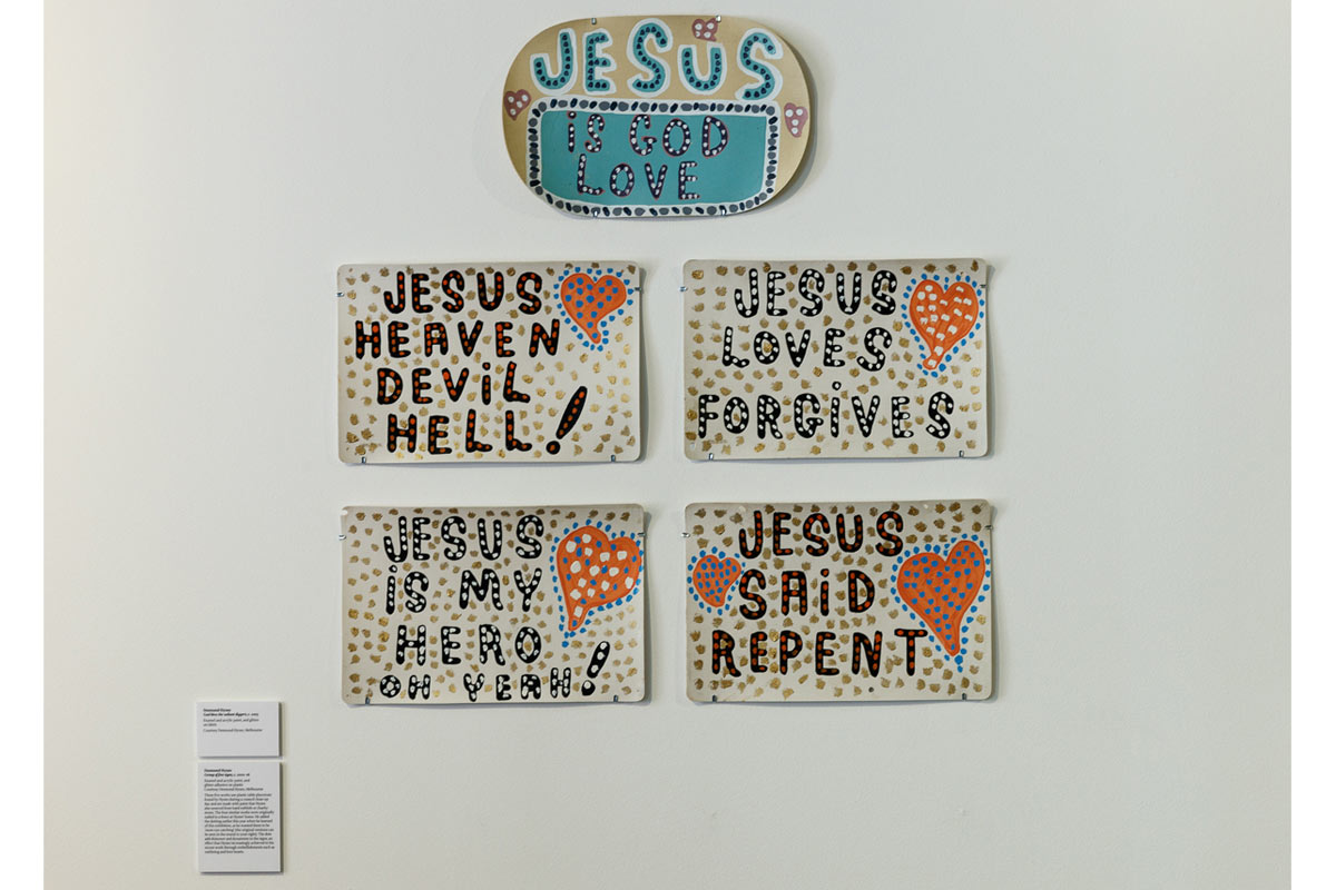 Jesus Trolley exhibition, City Gallery