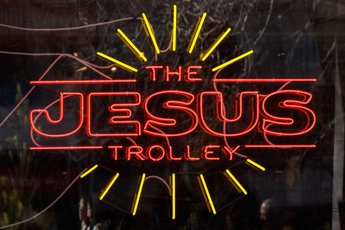 Jesus Trolley exhibition, City Gallery