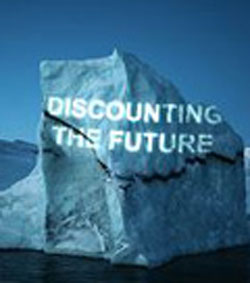 'Discounting the future' projected onto an iceberg