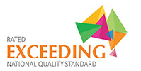 Rated exceeding national quality standard logo