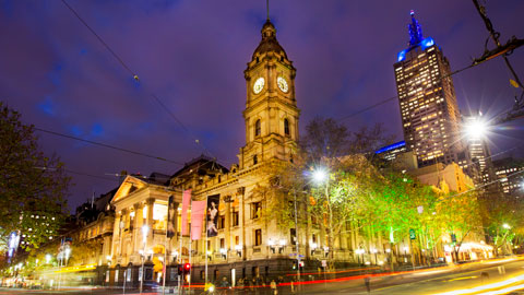 Photo of melbourne town hall
