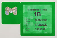Single registration permit.