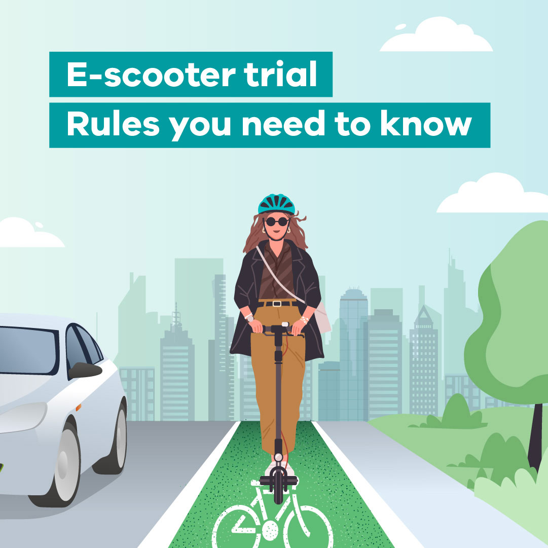 E-scooter trial: rules you need to know