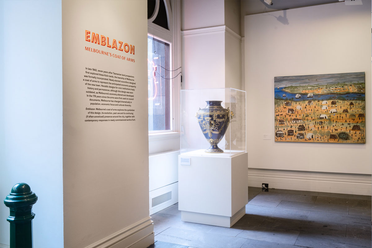 Emblazon gallery space