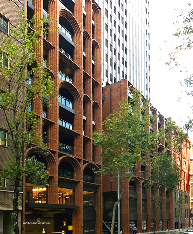 Multi-storey infill building in Sydney CBD