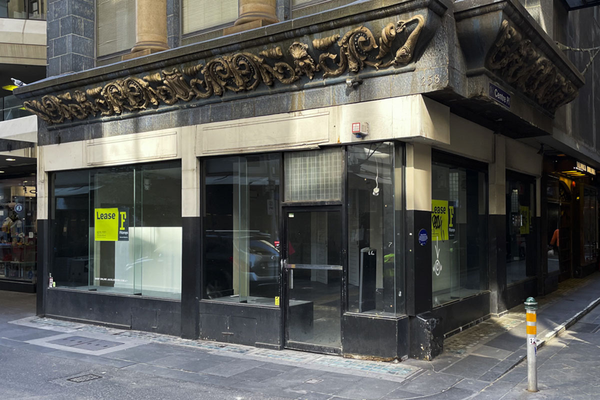 Proposed site: 1 Degraves Street and Flinders Lane