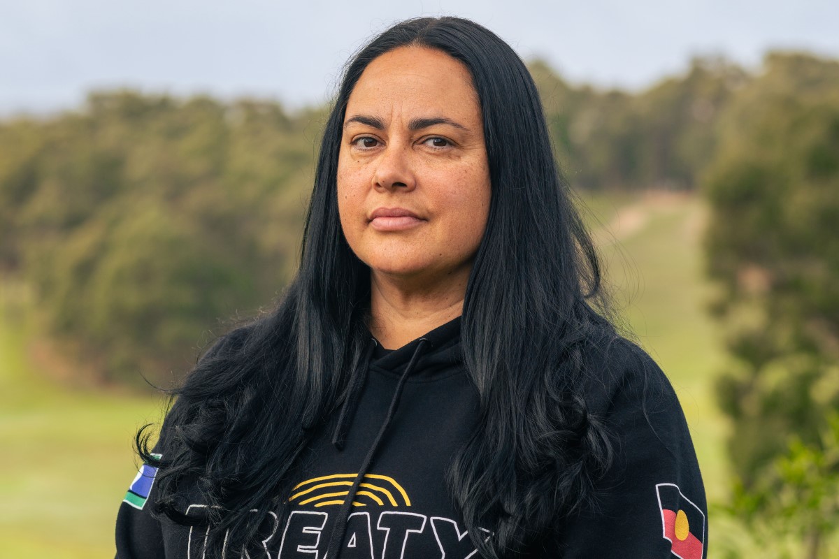 Ngarra Murray is a Wamba Wamba, Yorta Yorta, Dhudhuroa and Dja Dja Wurrung woman based in Melbourne. She is passionate about community mobilisation, nation building, and treaties.