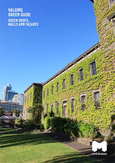 Valuing Green Guide front cover - a building covered in a climbing plant